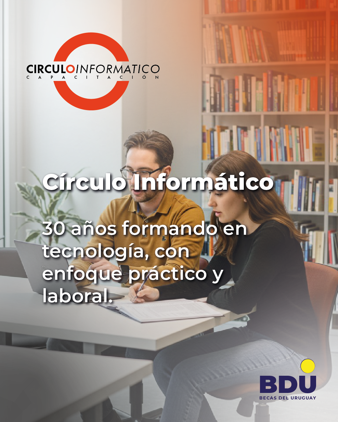 Logo de la alianza Círculo Informático en Becas del Uruguay